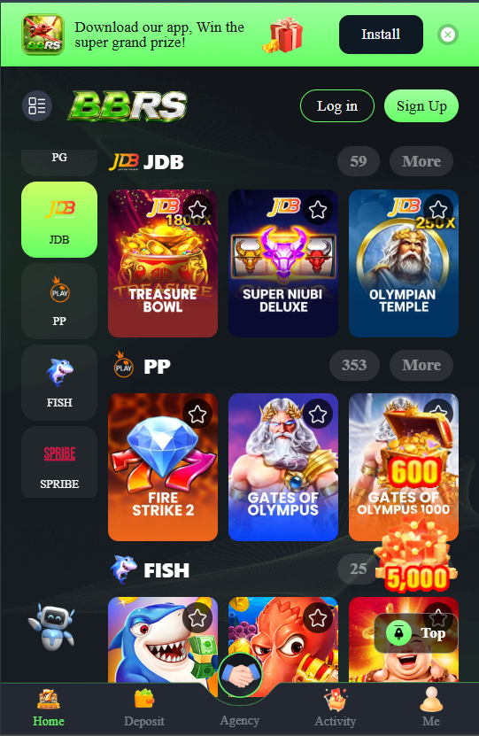 BBRS Game slots and Teen Patti screen Pakistan