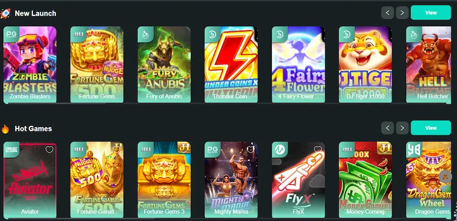 pkclub777 game available games screenshot